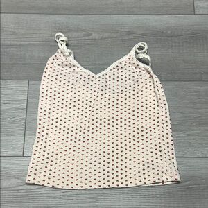 brandy melville heart tank pj top!!